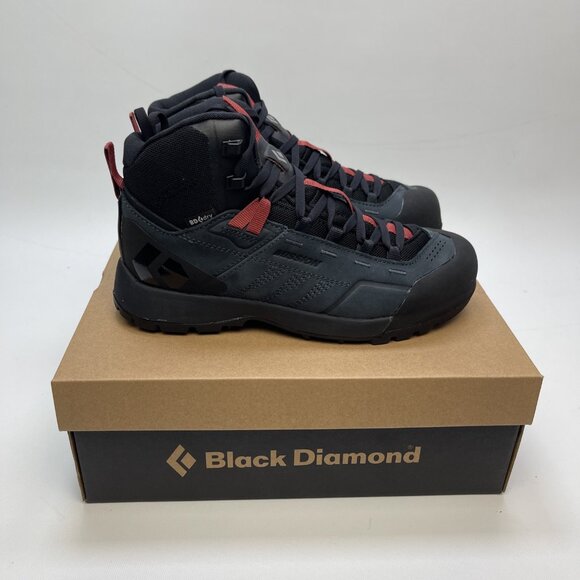 Black Diamond Mission Wom 7.5 / M6 US Leather Mid Waterproof Approach Shoes New - Picture 6 of 12